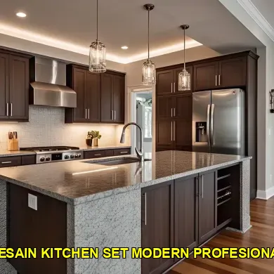 Keunggulan Desain Kitchen Set Modern Klaten untuk Dapur Anda